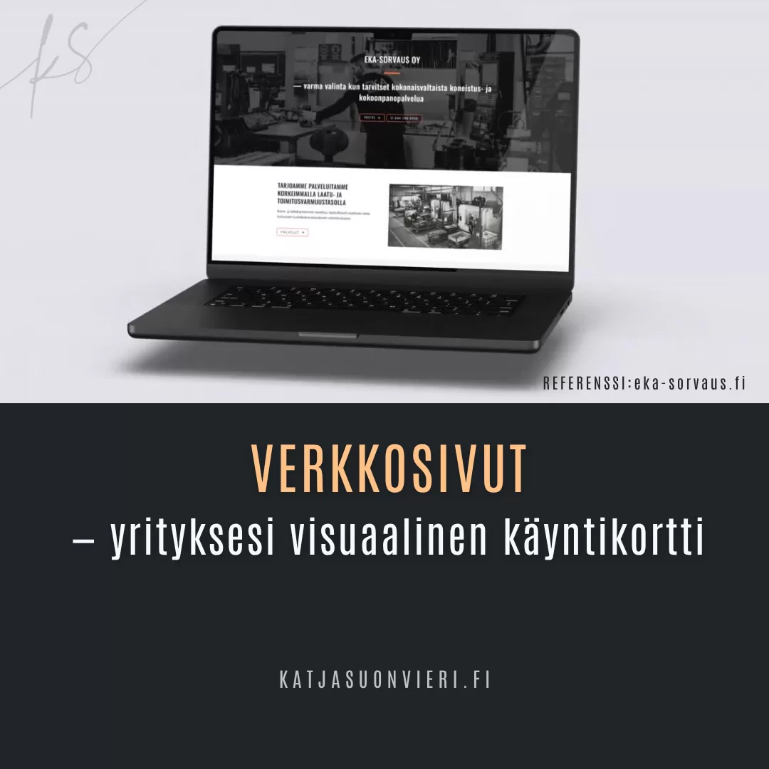 verkkosivut -referenssi - katjas Verkkosivut ovat yrityksesi visuaalinen käyntikortti