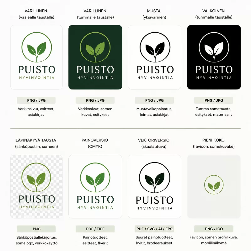 Logotiedostojen käyttö, AI kuva